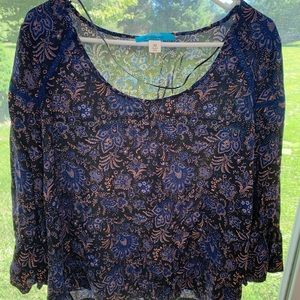 Francesca patterned shirt